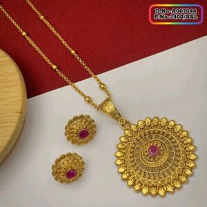 Joypuri Premium Quality Pendant Set Code: A007044